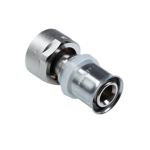 Соединитель коллекторный евроконус/пресс VALTEC, для м./п. трубы 20(2,0)x3/4 (евроконус)