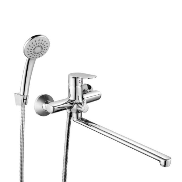 Смеситель д/ванны  дл.нос GROSS AQUA  7250520C-35F Flat