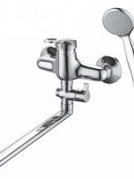 Смеситель д/ванны дл.нос GROSS AQUA 7237258C-35L(F) Base