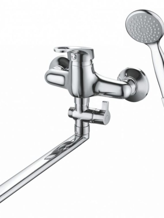 Смеситель д/ванны дл.нос GROSS AQUA 7237258C-35L(F) Base