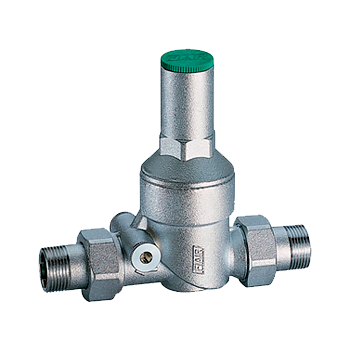 Редуктор давления воды в сис-ме водоснабжения, хром. (без манометра), присоединение американки, 3/4"