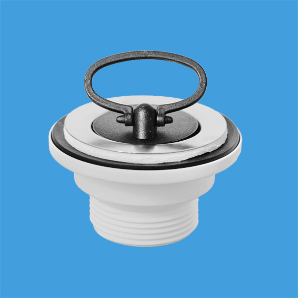 McAlpine Выпуск 60 мм нержавеющая решетка с пробкой, выход 1 1/4"Н