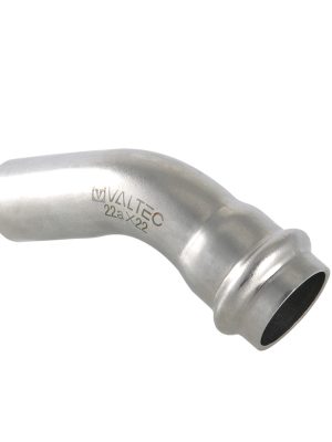 Угольник 45° вн.-нар. VALTEC нержавеющая сталь 28ах28