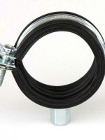 STOUT Хомут для труб одновинтовой с гайкой М8, 1/2 (20-23мм)