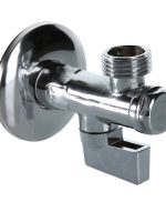 Кран шаровой VALTEC угловой с фильтром для подкл. с/т приборов 1/2"хМ10