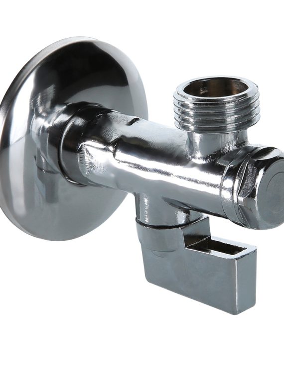 Кран шаровой VALTEC угловой с фильтром для подкл. с/т приборов 1/2"хМ10