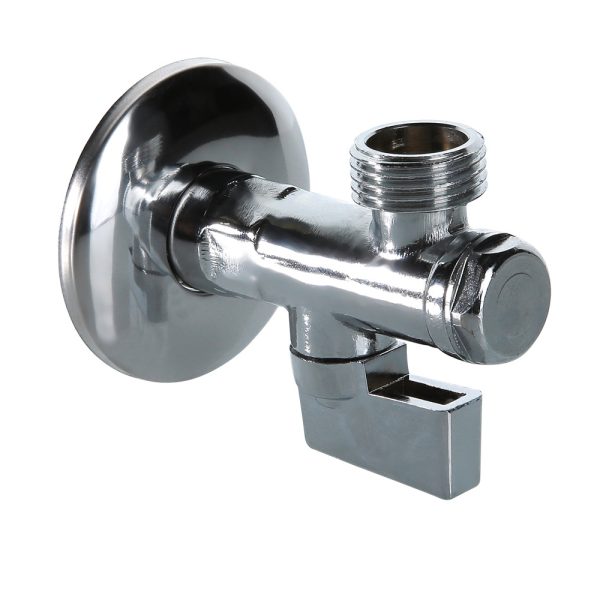 Кран шаровой VALTEC угловой с фильтром для подкл. с/т приборов 1/2"хМ10
