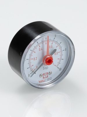 Манометр-индикатор с осевым подключением; 50мм; 0…10 бар; 1/4"