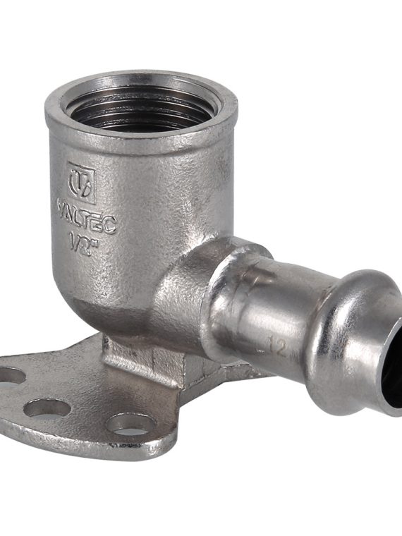 Водорозетка нерж. сталь 15х1/2"