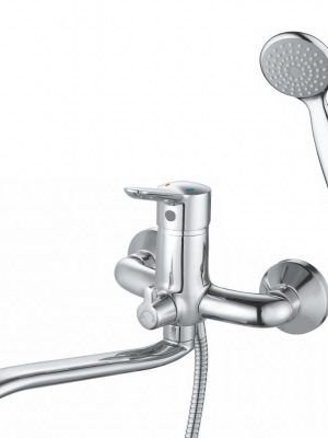 Смеситель д/ванны дл.нос GROSS AQUA 7211313C-35S Alfa