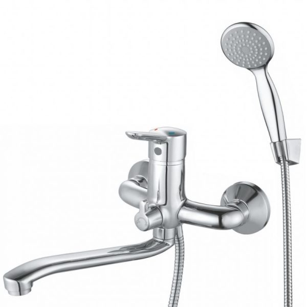 Смеситель д/ванны дл.нос GROSS AQUA 7211313C-35S Alfa