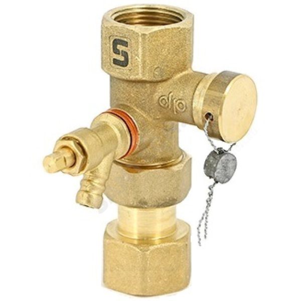 Вентиль отсечной В 3/4" пломбируемый для расширительных баков