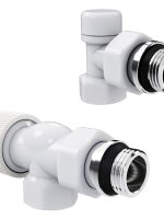 Набор термостатический осевой Royal Thermo Design 1/2"M30x1,5 (Белый)