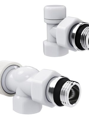 Набор термостатический осевой Royal Thermo Design 1/2"M30x1,5 (Белый)