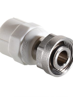 Соединитель PPR VALTEC с накидной гайкой 20х3/4 евроконус
