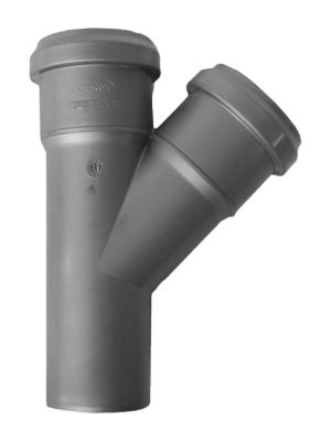 Тройник D40/40х45° СИНИКОН (уп.30)