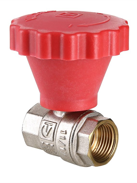 Кран шаровой VALTEC с плавным открыванием 1/2" вн.-вн.
