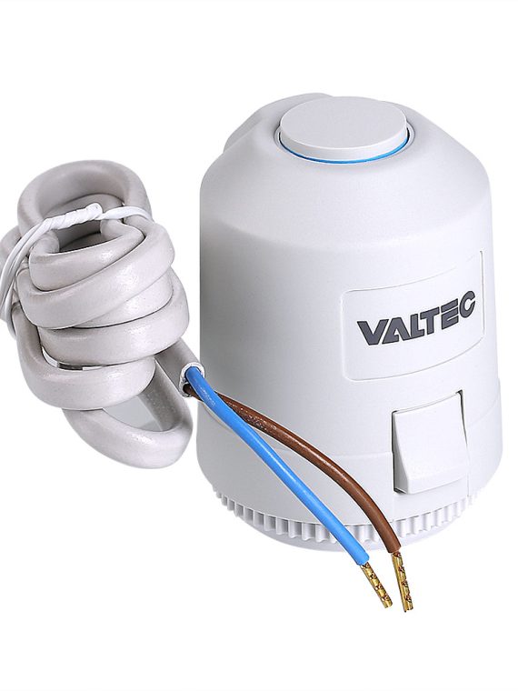 Электротермический двухпозиционный сервопривод VALTEC, норм. ЗАКР., питание 24 В (м)