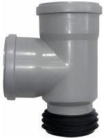 Тройник-восстановитель раструба ПП для внутр. канализации HTSA 110/110x87, Ger