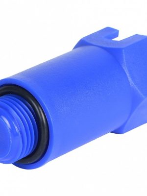 B 16100 Заглушка-пробка длинная 1/2 синяя 1шт