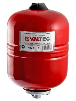 Бак расширительный VALTEC для отопления 24л. КРАСНЫЙ