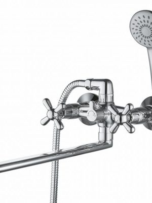 Смеситель д/ванны дл.нос GROSS AQUA 7016083C-35L(F) - Н Retro