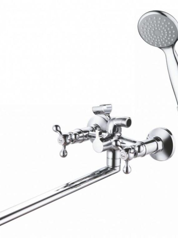 Смеситель д/ванны дл.нос GROSS AQUA 7088039C-35L(F) Yota