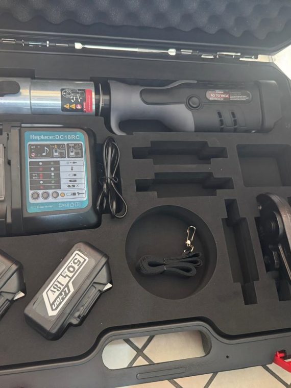 RT.1413054N Аккумуляторный гидравлический пресс для обжима труб ProPresser ECO Accu Basic 32кН