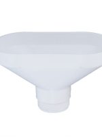 McAlpine Воронка приемная овальная (170 ммх85 мм), выход 1 1/2" Н