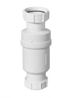 McAlpine Клапан самозакрывающийся сливной ("сухой" сифон), вход 1 1/2", выход компрес. D=40 мм.