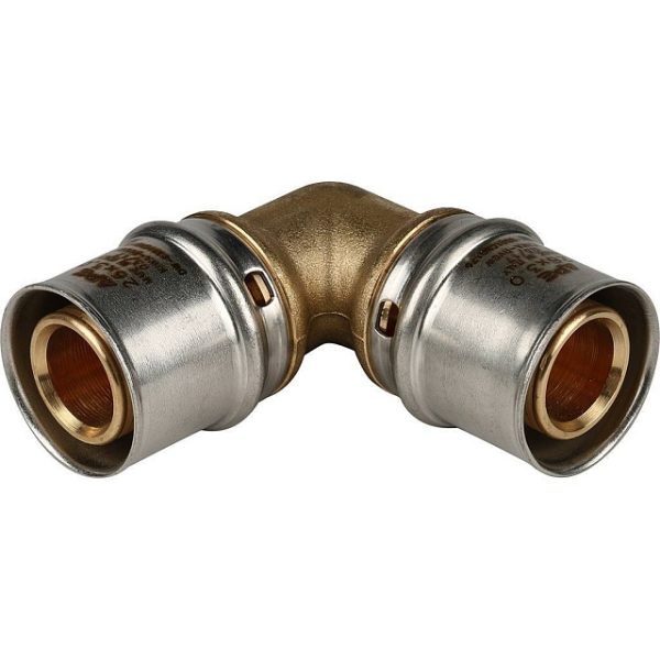 Угольник  90° 20х20 для металлопластиковых труб прессовой STOUT