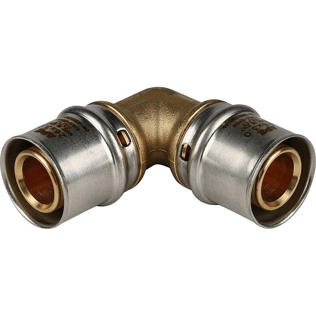 Угольник  90° 20х20 для металлопластиковых труб прессовой STOUT